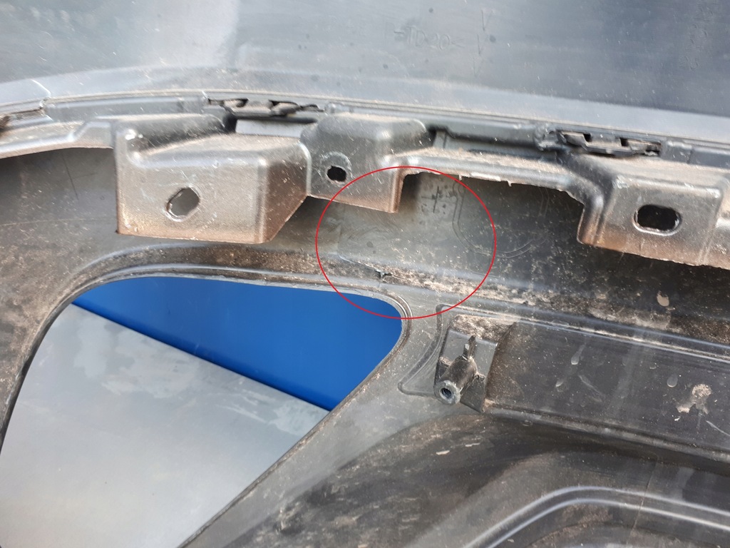 фото №13, Mitsubishi eclipse cross 2017-2020 17-20 бампер задній задня