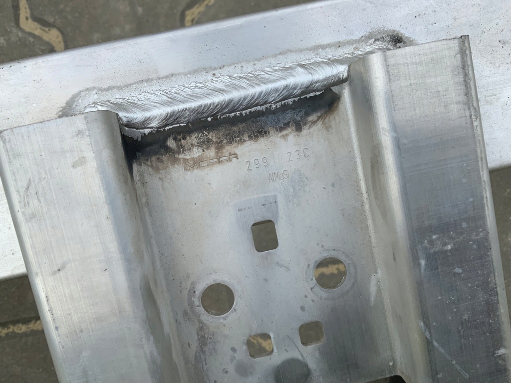 фото №12, Fiat 600 балка бампера передний перед 9849353180 оригинал