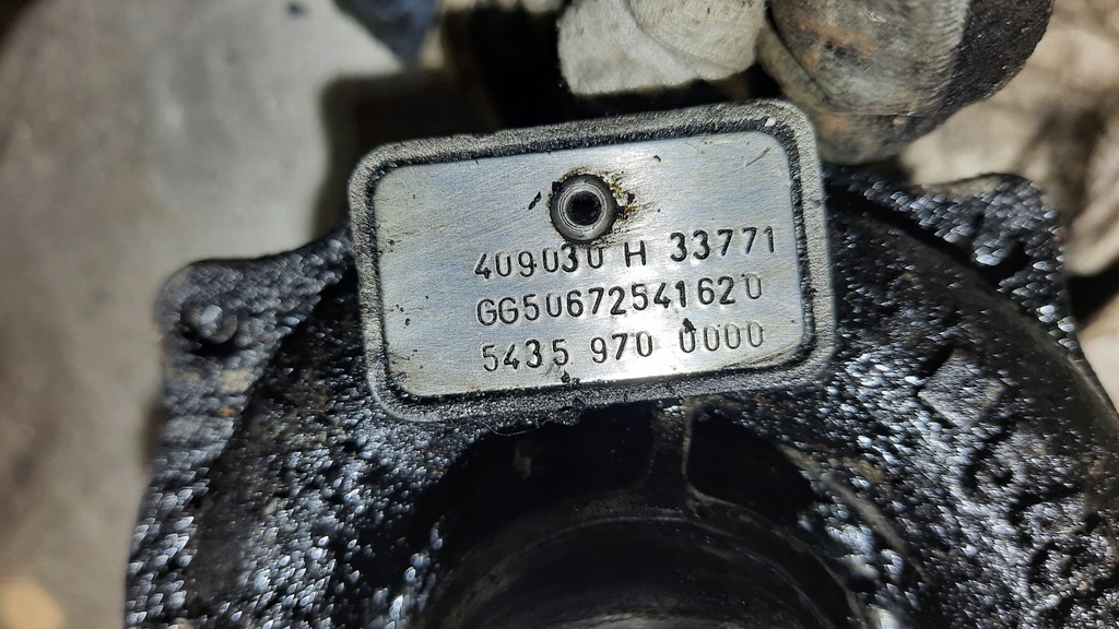 фото №4, Турбонагнетатель 409030h33771 nissan micra k12 1.5 d