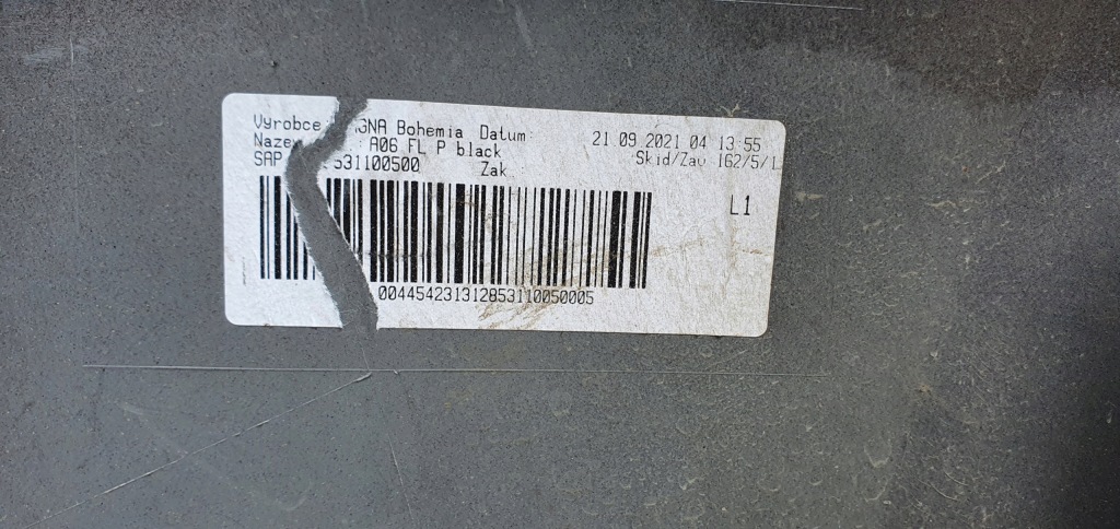 фото №8, Skoda fabia 3 iii 6v бампер перед передний lift 18