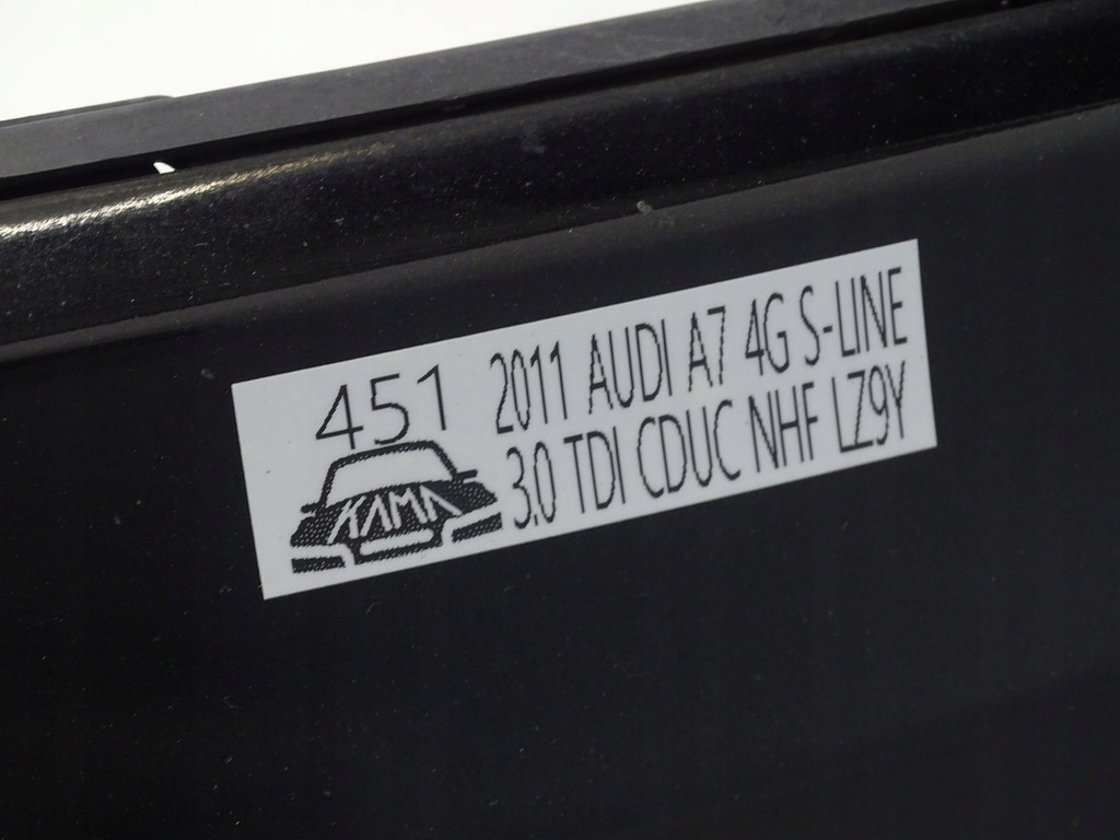 фото №16, Kpl бампер перед передній pod 4x pdc радар audi a7 4g 10-14r s-line lz9y