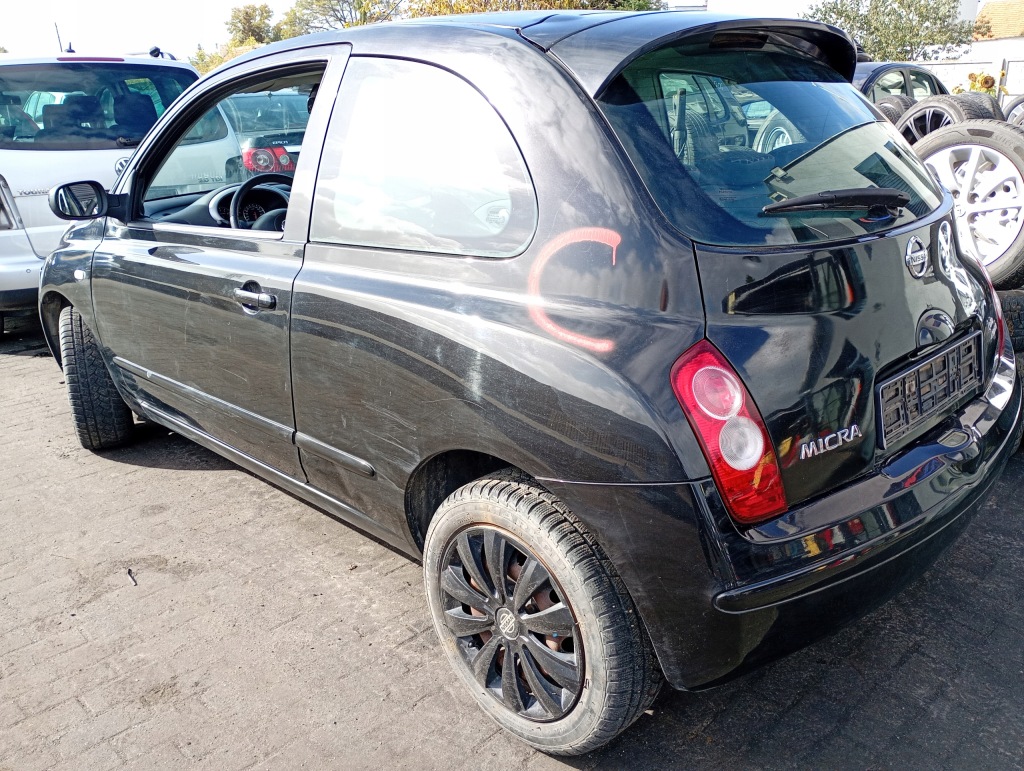 фото №6, Nissan micra k12 03-10 бампер задній задня код лакофарбового покриття z11