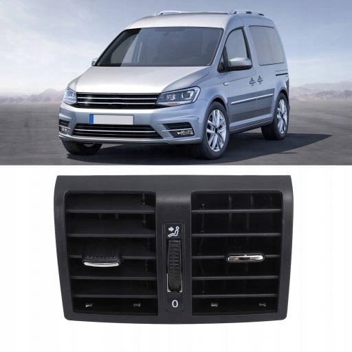 фото №11, Решётка обдув задняя do vw touran caddy 2004-2015
