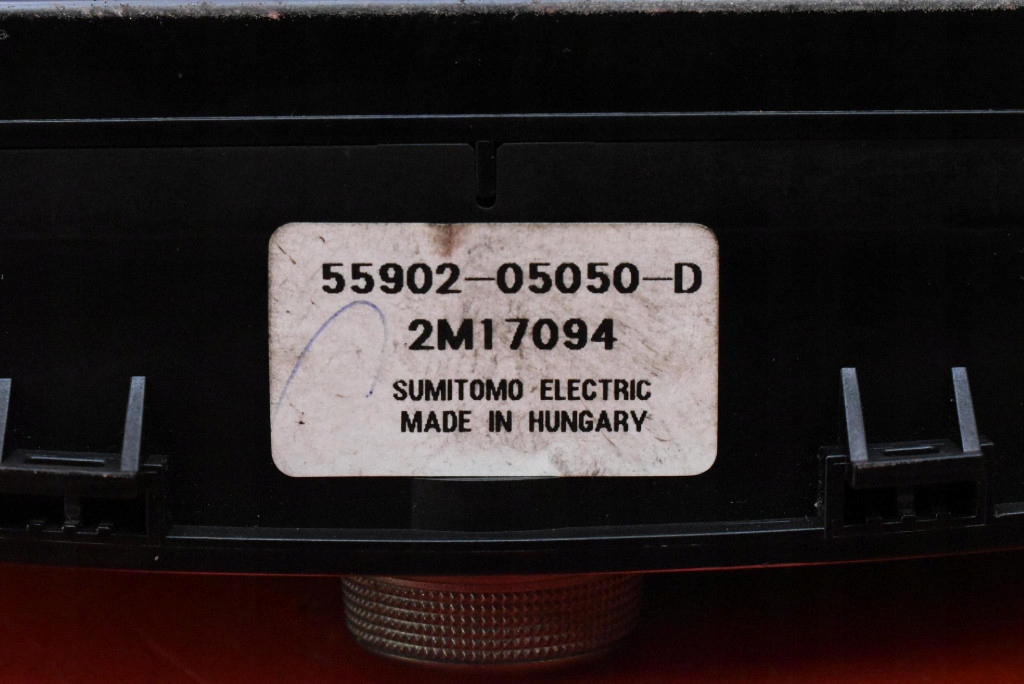 фото №7, Панель керування обдув кондиціонер 55900-05140 toyota avensis t25 02-06