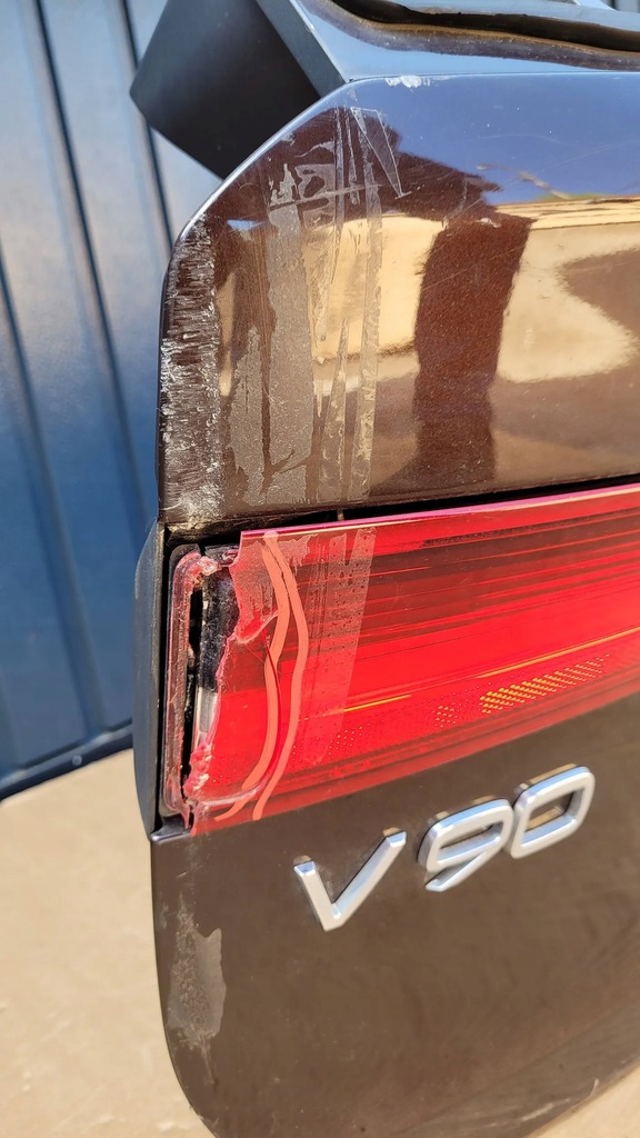 фото №7, Volvo v90 ii 16- крышка багажника задняя задняя