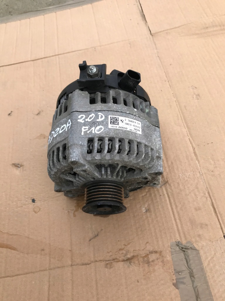 фото №1, Bmw 5 f10 f11 2.0d генератор n47d20a