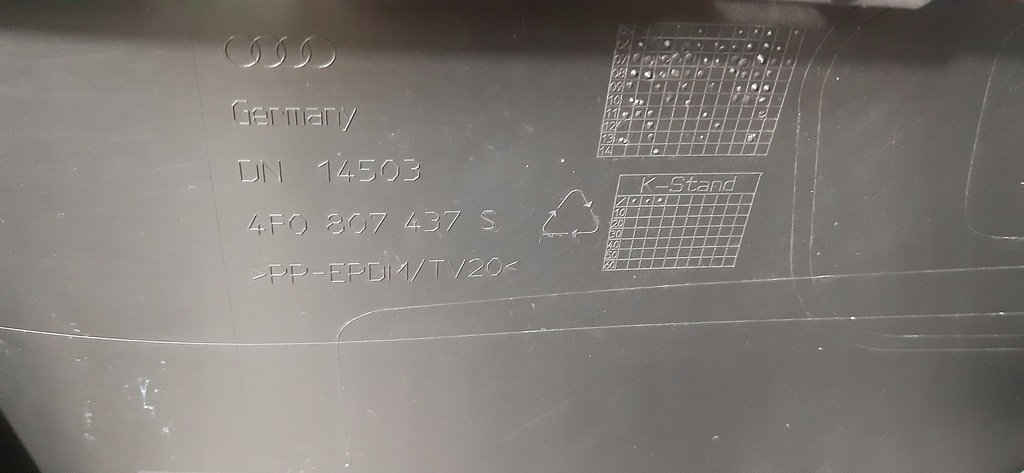 фото №8, Audi s6 c6 бампер перед передний 4f0807437s