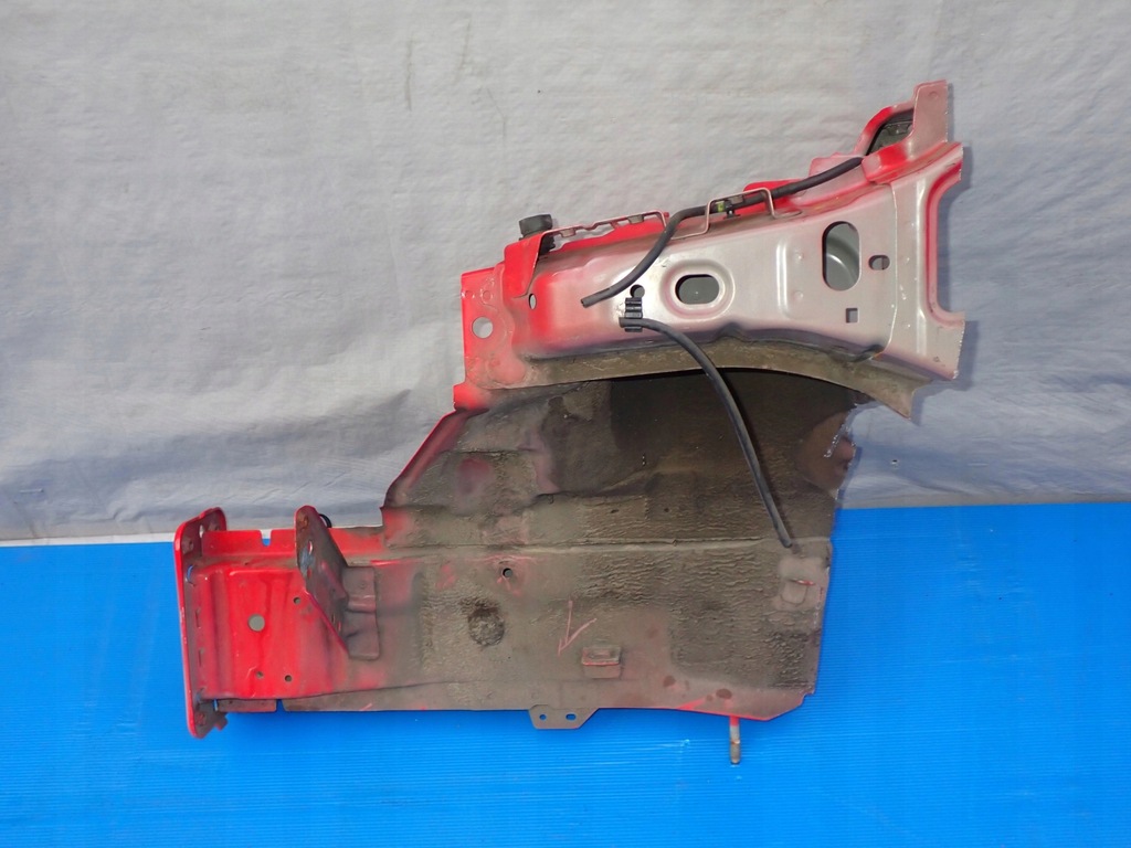 фото №6, Mazda 2 ii de 07- лонжерон передняя левая