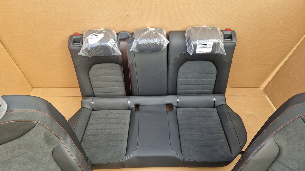 фото №9, Сиденья заднее сиденье seat arona fr кожа alcantara nowe оригинал комплект