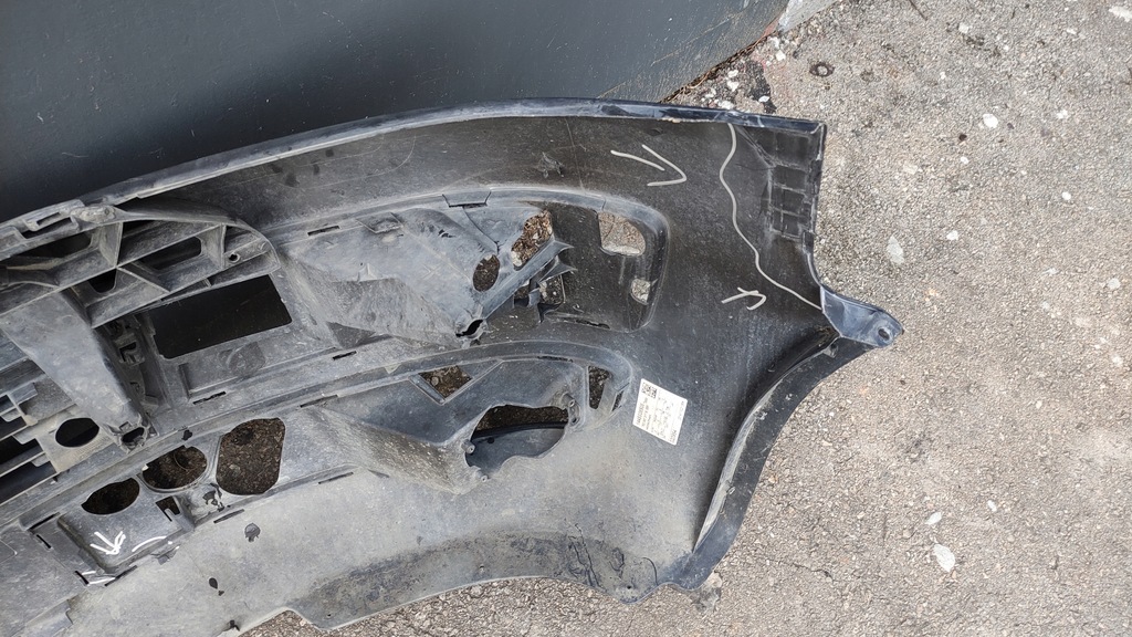 фото №6, Vw crafter 7e0 бампер перед передній структура