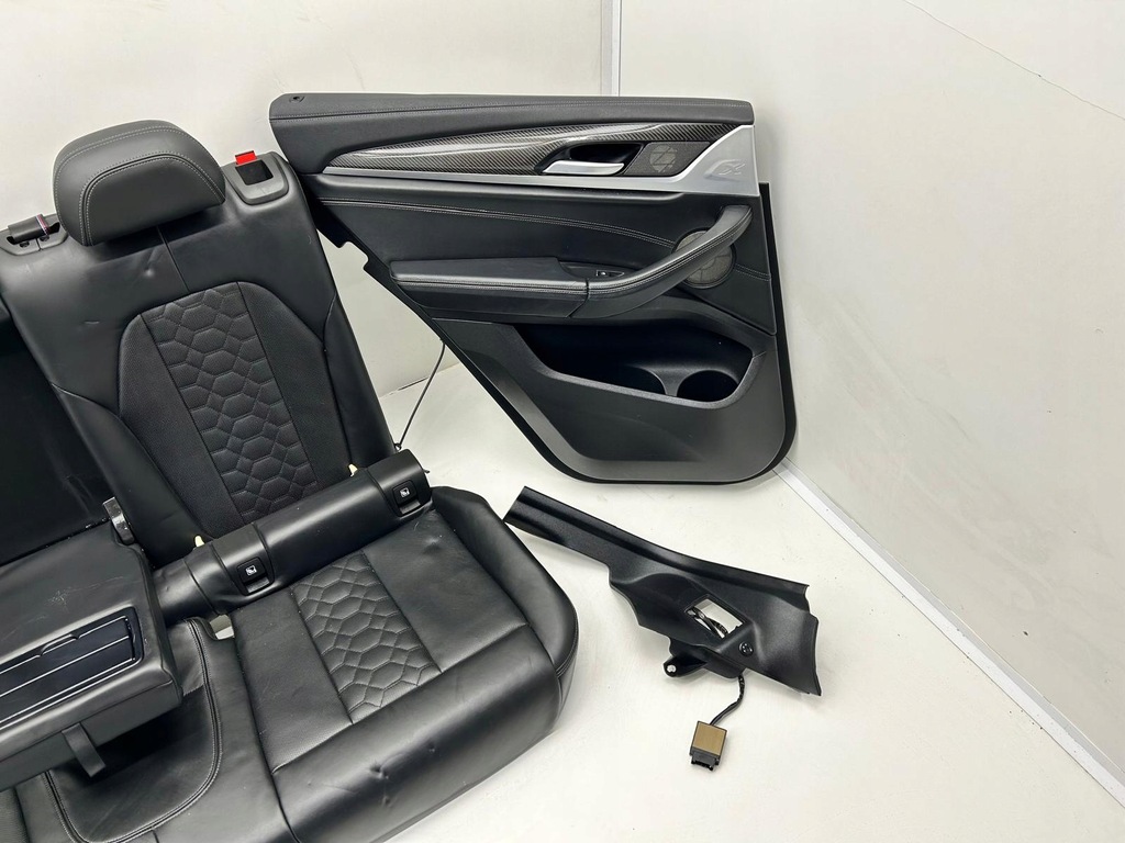 фото №10, Сиденья заднее сиденье обшивки салон bmw x4m f98 g02 competition кожа merino