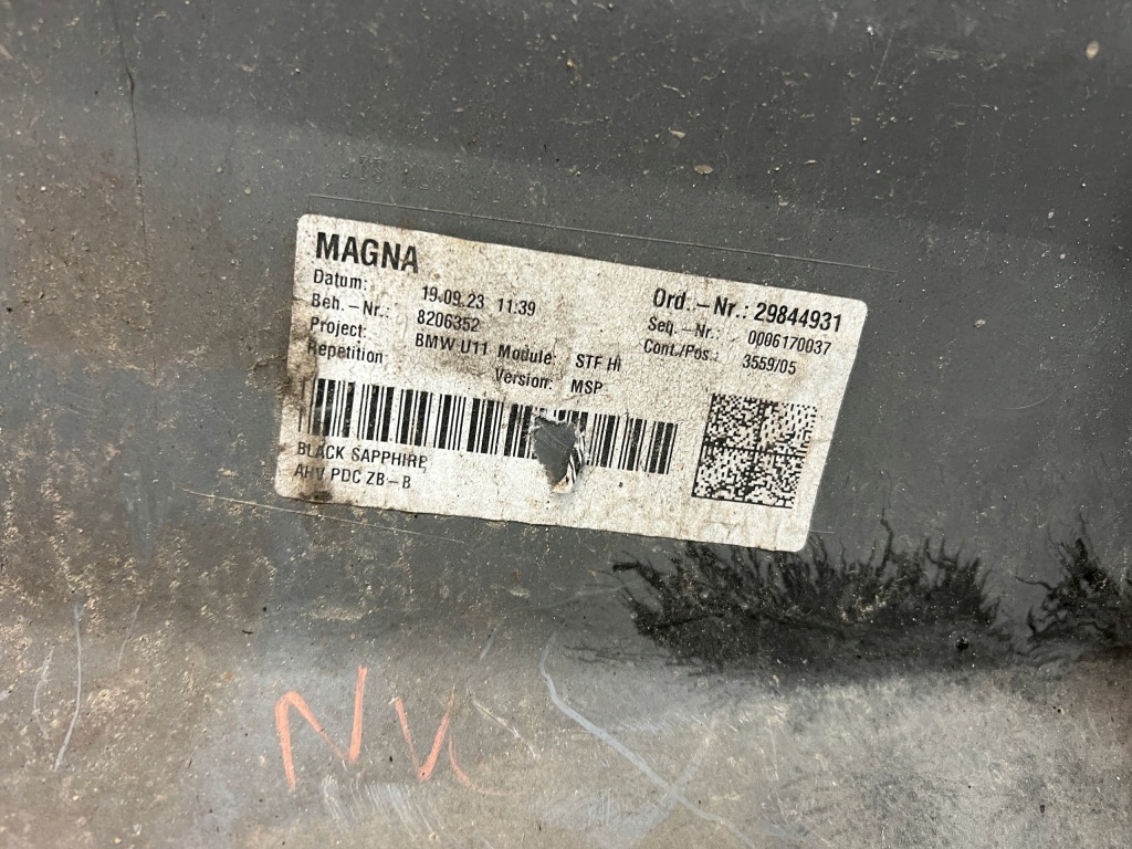 Bmw x1 u11 m-pakiet бампер задний задняя 6xpdc оригинал oem 22- Доставка