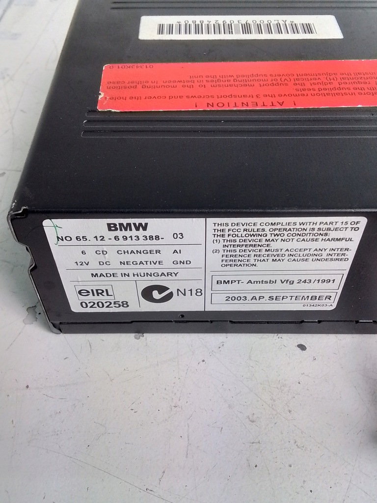 фото №4, M718 чейнджер дисків cd bmw e46 8364931