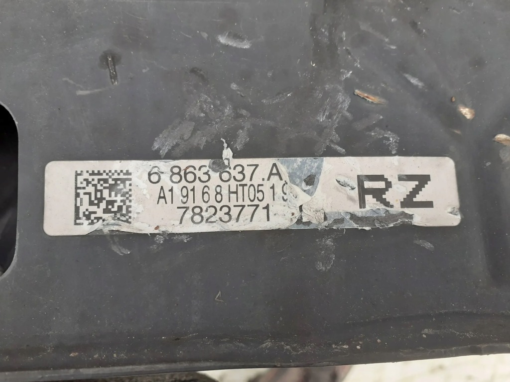 фото №5, Підрамник підрамник підрамник задня 6863637 bmw 1 f20 f21 11-