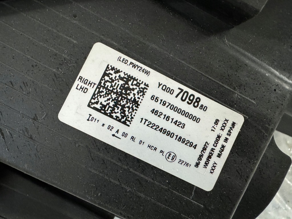 фото №4, Opel crossland lift правая лампа full led