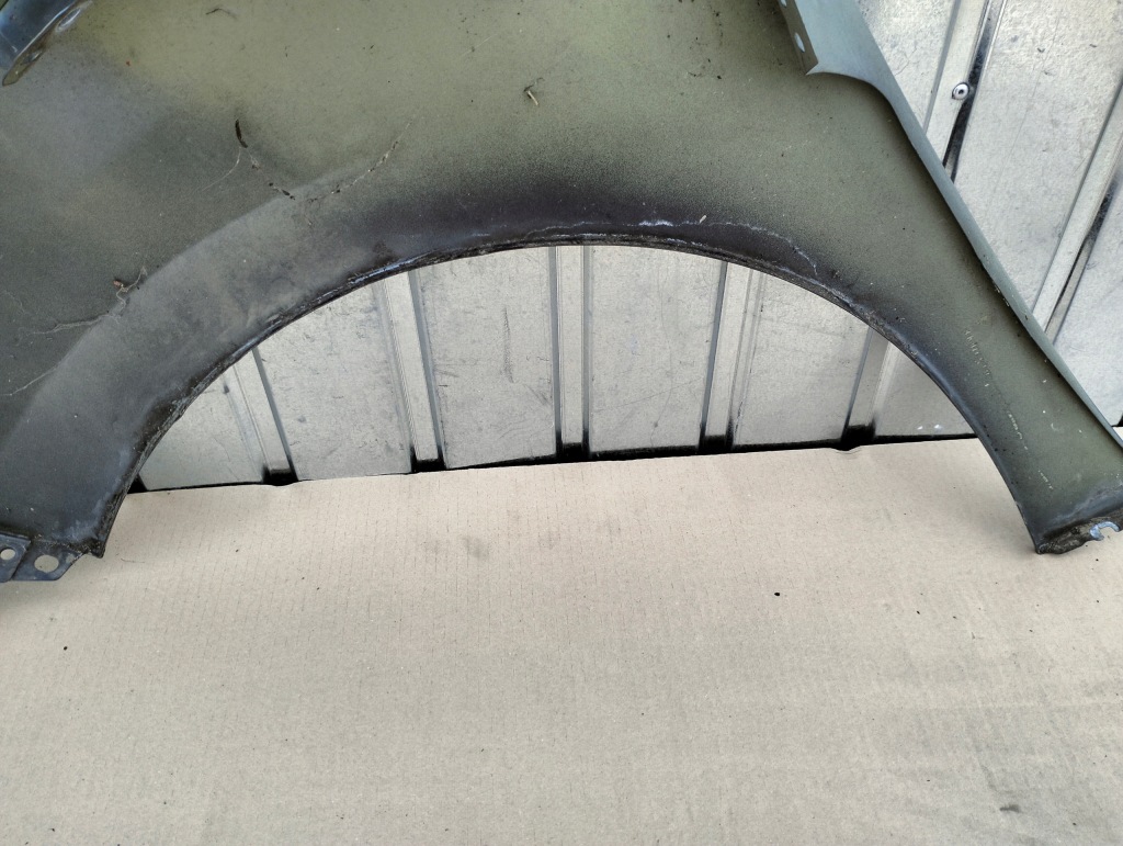 фото №12, Крыло правый перед peugeot 207 lift оригинал лак szary хороший