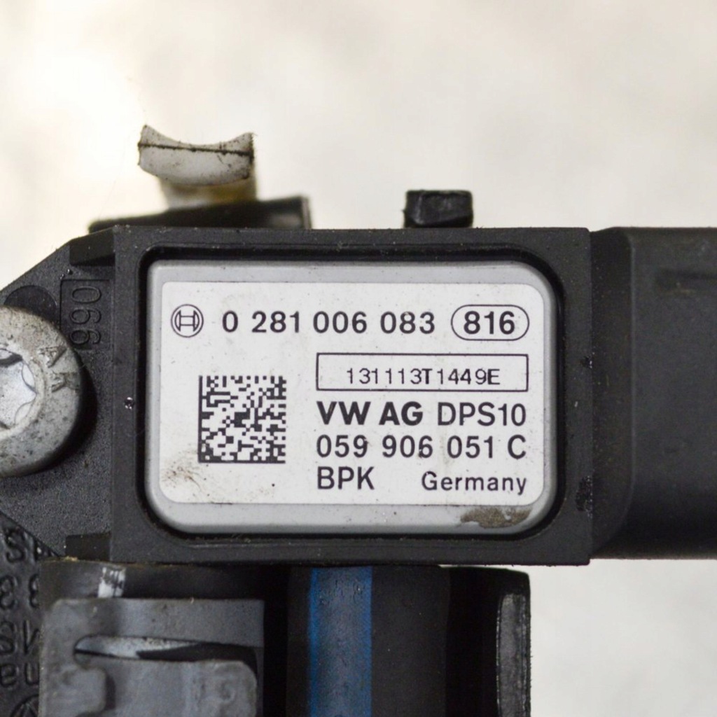 фото №6, Audi a5 sportback 8ta 2014 датчик давления выхлопных газов