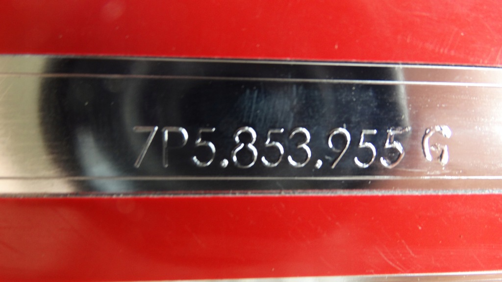 фото №9, Porsche cayenne молдинг крышки задний нижняя хром 7p5853955g , 95851295501gv9