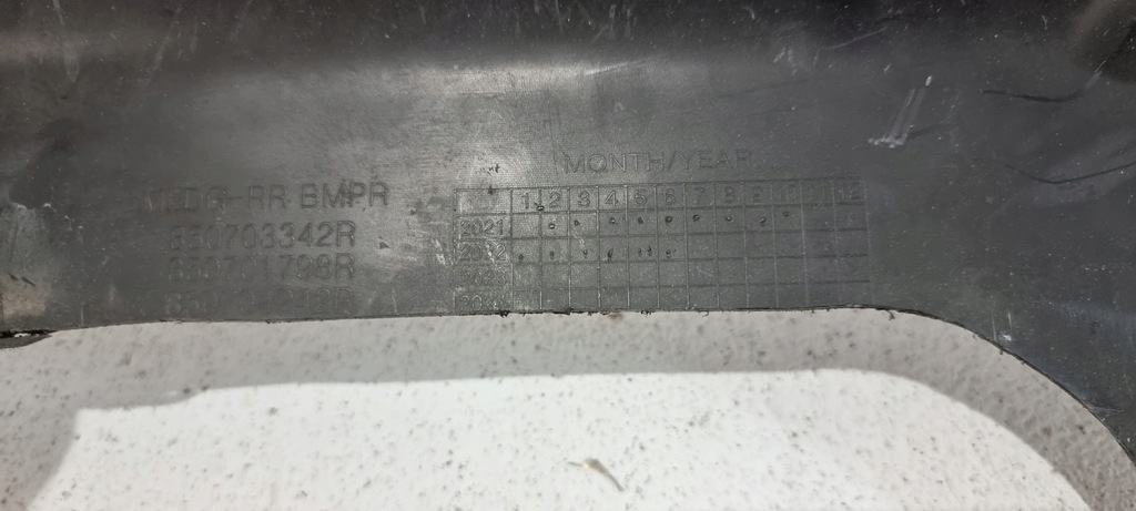 фото №12, Дифузор спойлер бампера задня renault arkana rs line 21-