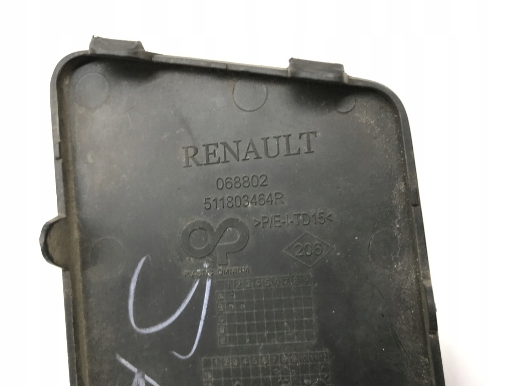 фото №3, Заглушка фаркоп бампера renault master 511803464r
