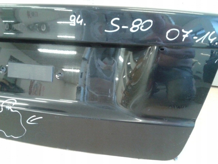 фото №3, Volvo s-80 2007 кришка багажника задня