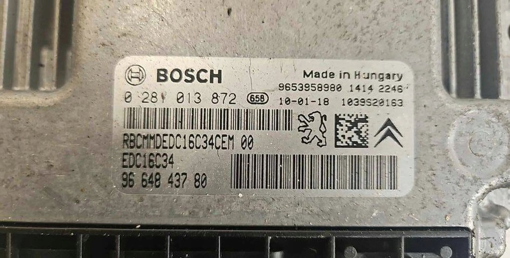 фото №4, Mitsubishi space star 2013 блок керування / модуль ecu