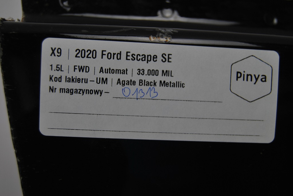 фото №7, Порог блок двигателя средний ford kuga mk3 20+ escape usa