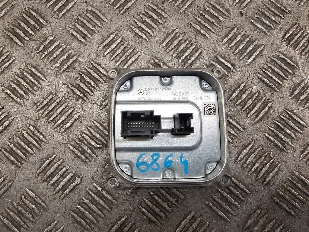 фото №1, Mercedes w212 преобразователь модуль led a2228700789