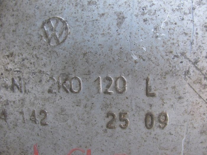 фото №4, Vw caddy труба выхлоп гаситель 2k0120l