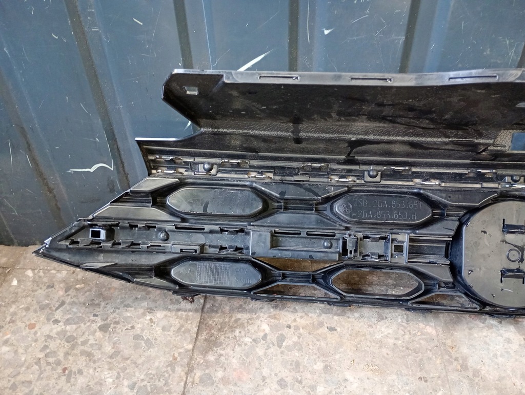 фото №11, 2ga853651l решітка радіатора artrapa vw t-roc troc 2ga lift lci