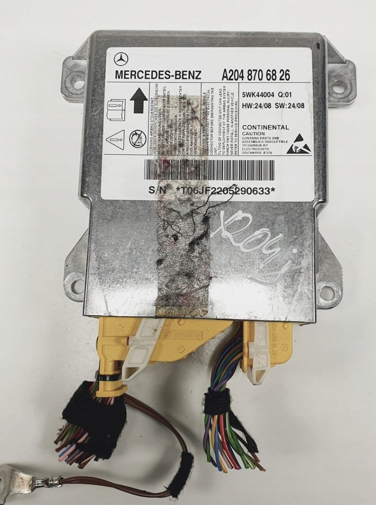 фото №1, Модуль датчик подушка безпеки mercedes glk x204 a2048706826