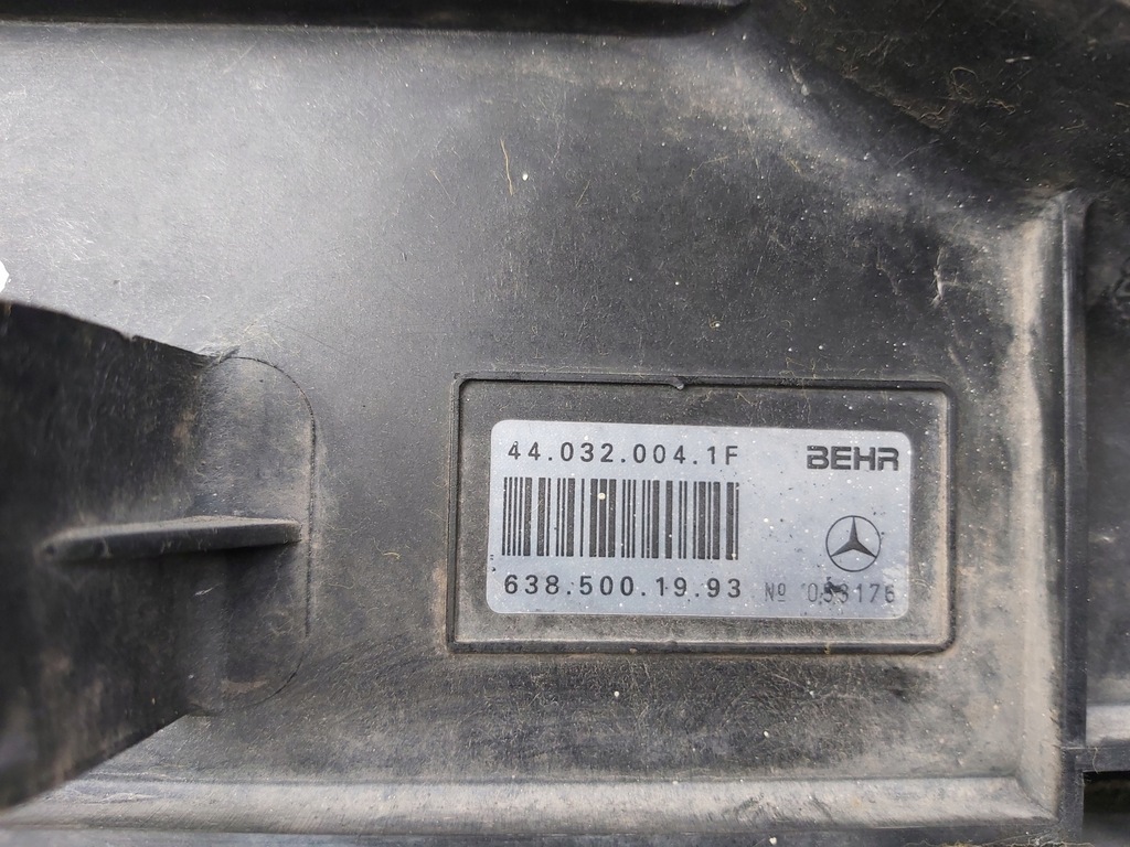 фото №11, Вентилятор радіатора mercedes vito w638 6385004800