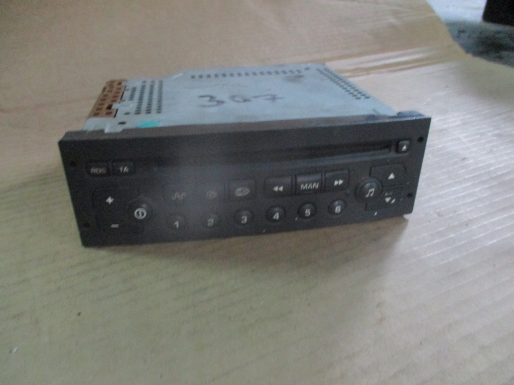 фото №3, Радіо радіопрогравач peugeot 206 9666393777