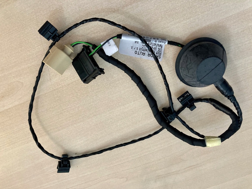 фото №1, Електропроводка бампера pdc задня 5jj971065d skoda rapid