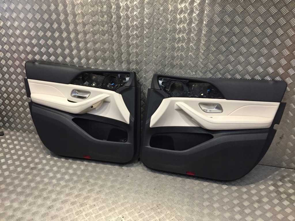 фото №9, Mercedes gle suv w167 сиденья кожа заднее сиденье обшивки обивка комплектная