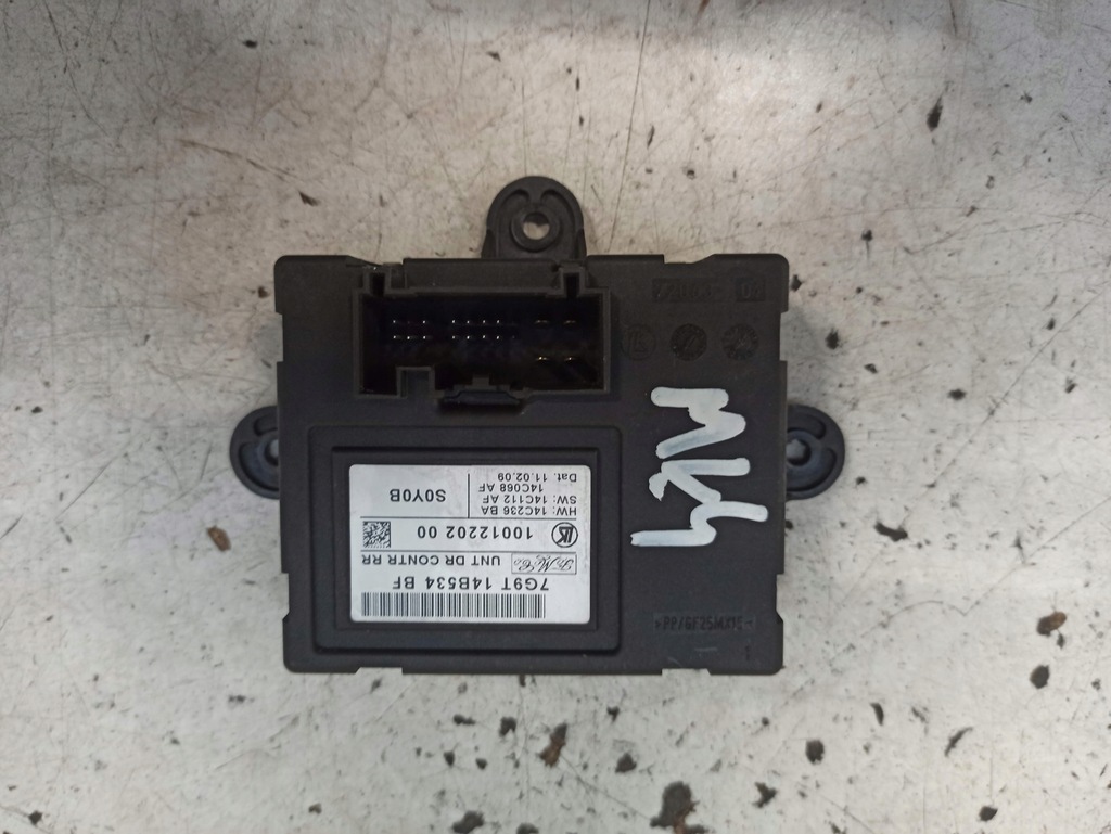 фото №1, Ford mondeo iv модуль дверь 7g9t14b534bf