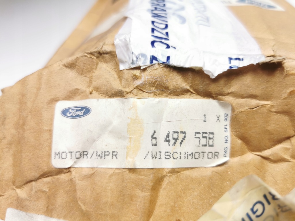 Моторчик дворники задний  крышки ford escort rs cosworth vii mk7 оригинальный номер 6497558 Оригинал
