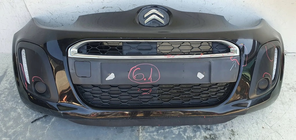 фото №1, Citroen c1 lift 012-014 led бампер перед передній