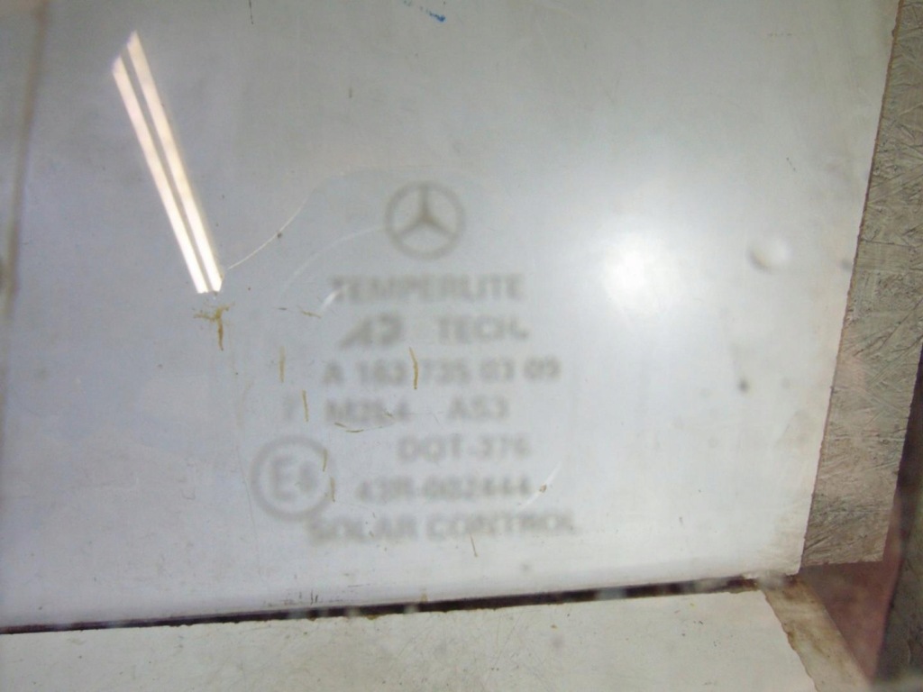 фото №3, ? скло двері правий задня малий mercedes w163