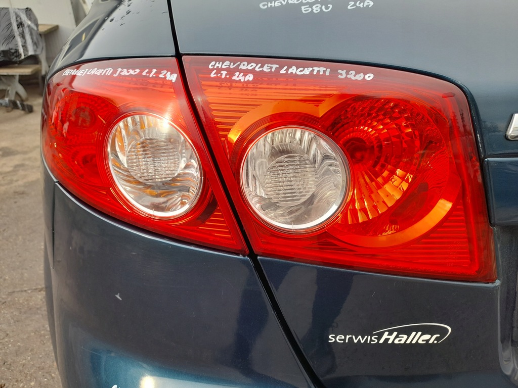 фото №9, Chevrolet lacetti j200 лампа левый задняя левая задняя крышка багажника с крышки w крышка