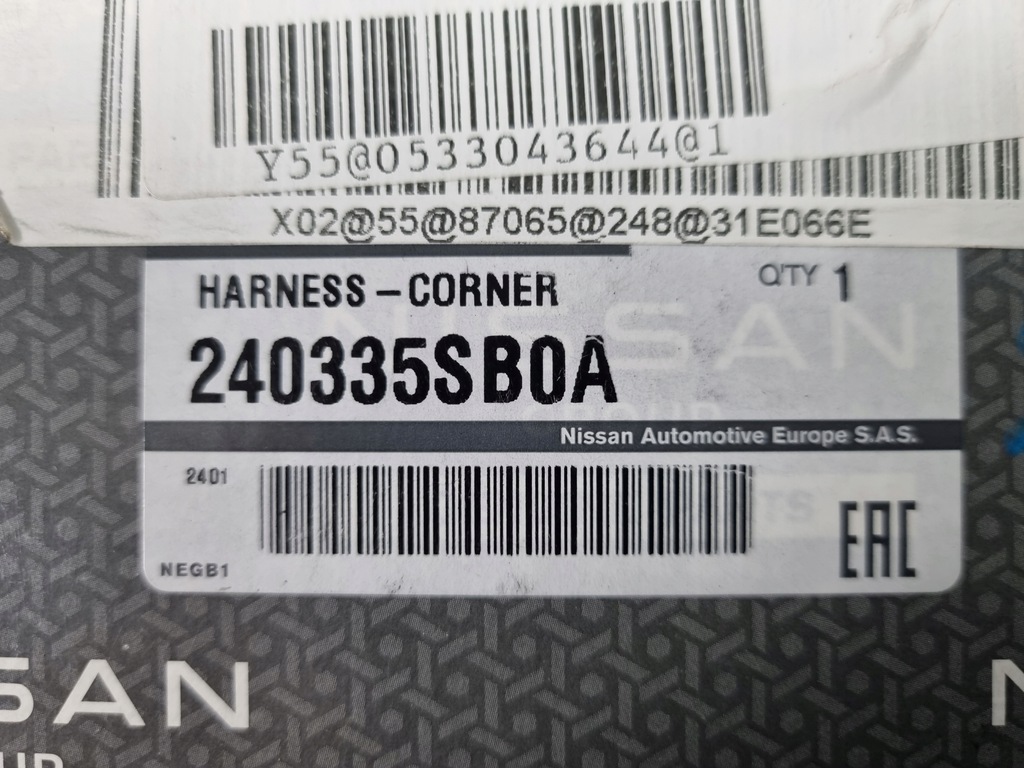 фото №5, Nissan leaf ze1 жгут электропроводка датчиков парковки pdc 240335sb0a