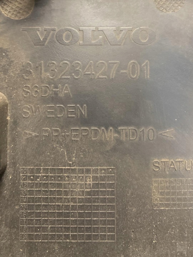 Абсорбер бампера volvo s60 2 facelift 2013 - 2018 31323427-02 Оригінал