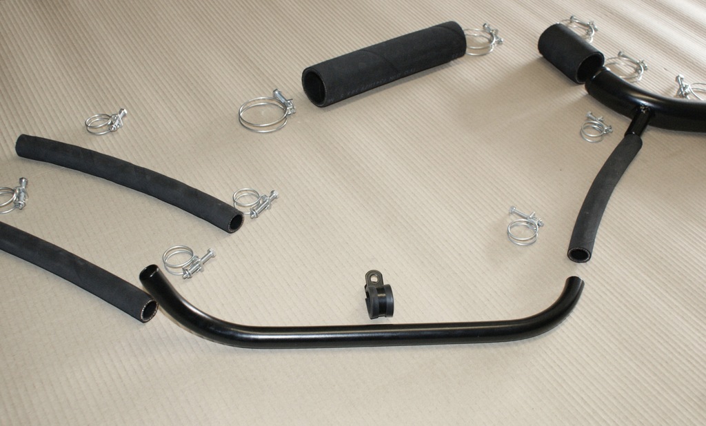 фото №9, Труби i шланги системи охолодження fso warszawa gaz pobieda m20– pełen комплект