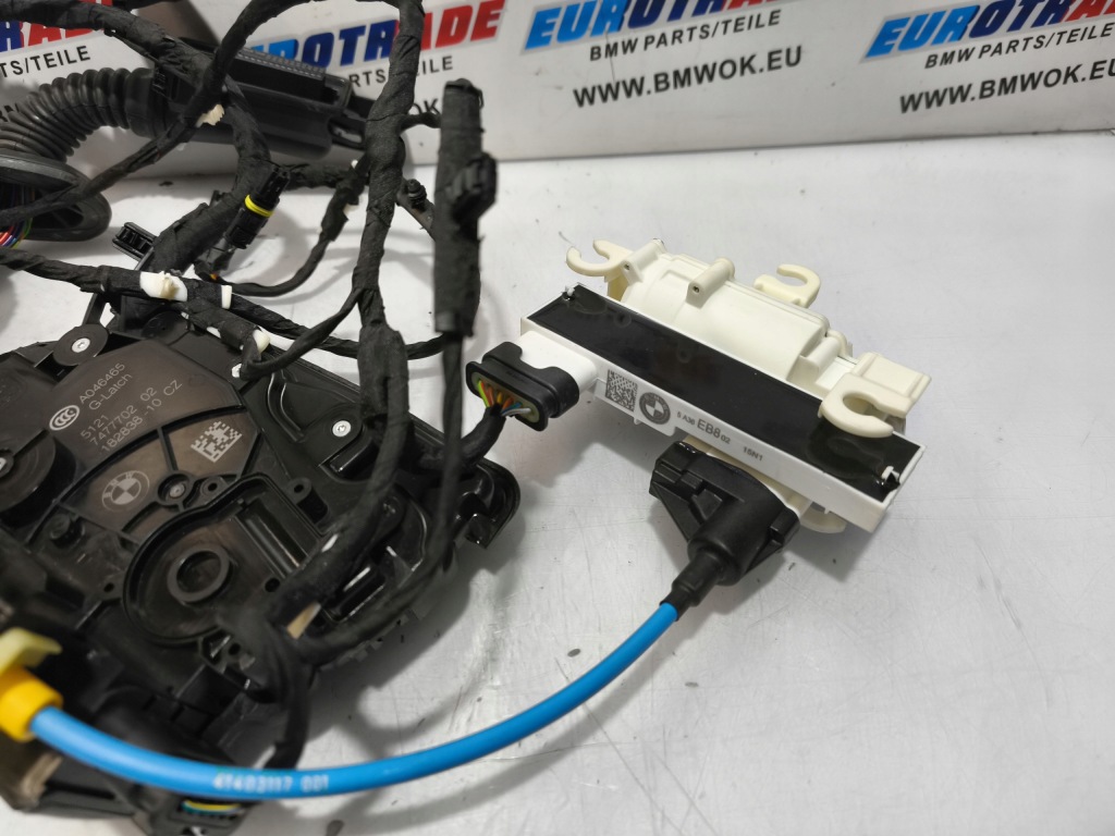 фото №12, Bmw g14 g15 f91 f92 замок дверь левая правое + доводчик + жгут комплект