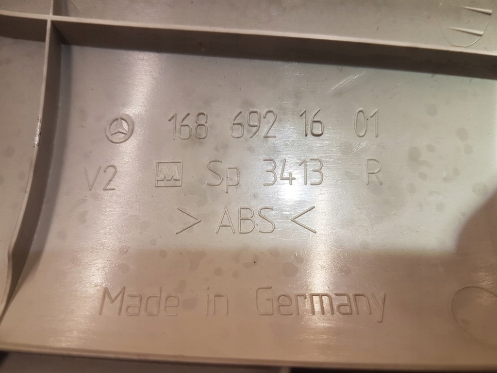 Захист стійка перед задній 7szt комплект mercedes w168 Доставка