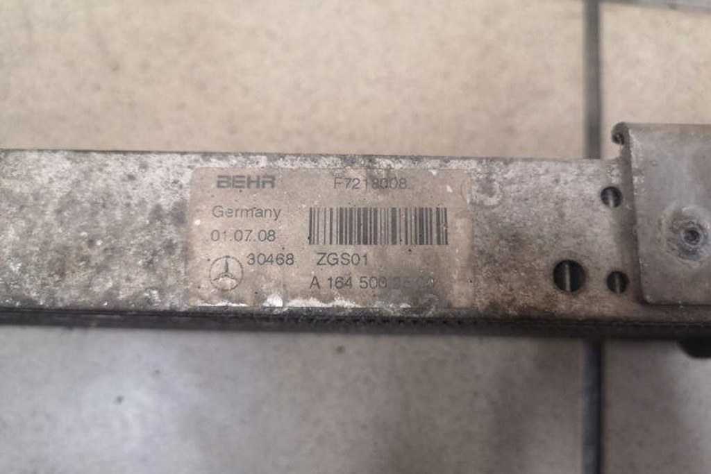 фото №6, Радіатор коробки передач mercedes-benz m w164 a1645008500 3.0l дизель