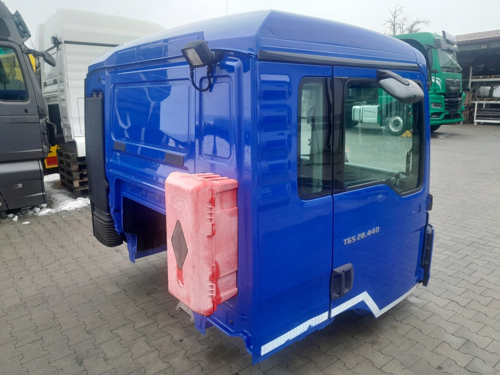 Кабина man tgs euro 5 / 6 строительная / короткий / самосвал / актуатор турбины Оригинал