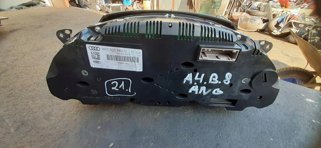 фото №8, Лічильник приладова панель 2.0tdi anglik audi a4 b8 8k0920980n