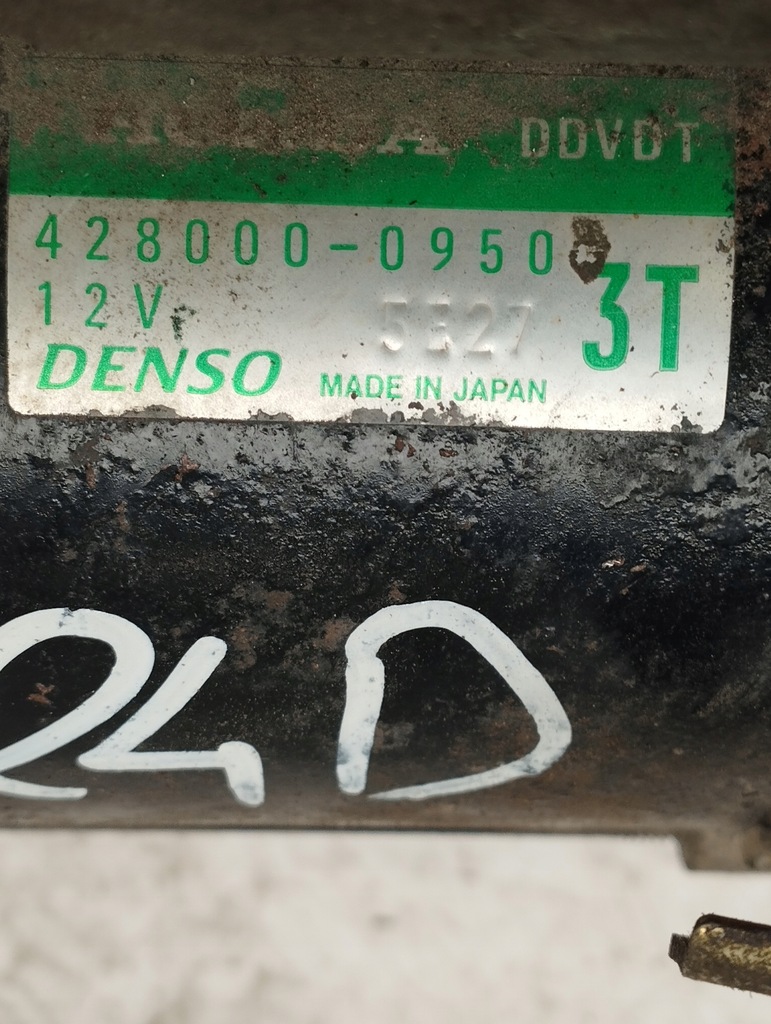 фото №11, Honda jazz стартер 42800-0950