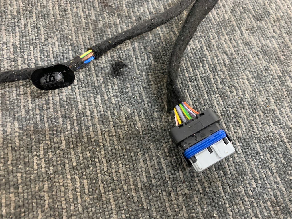 фото №8, Peugeot expert iii citroen jumpy toyota жгут электропроводка дверь левый перед